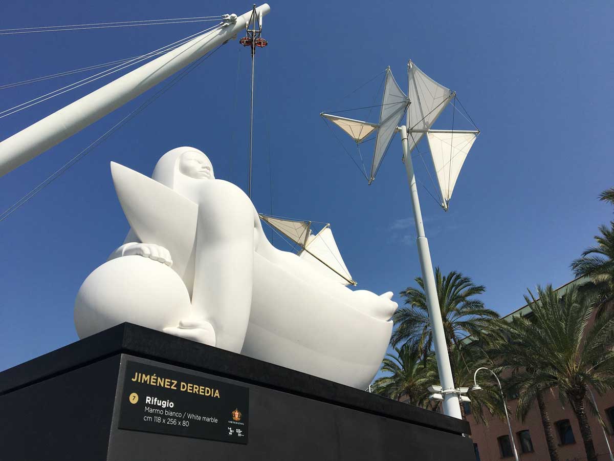 mostra deredia porto antico di genova