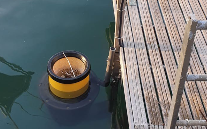 Area Porto Antico: inaugurato il terzo Seabin
