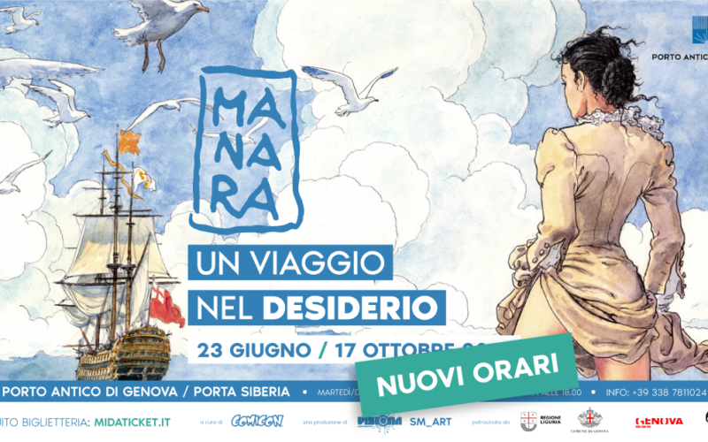 MILO MANARA. UN VIAGGIO NEL DESIDERIO