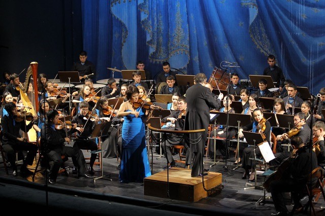 EURASIAN STUDENT SIMPHONY ORCHESTRA in concerto