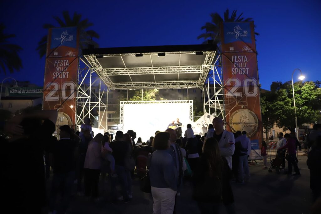 Festa dello Sport palco
