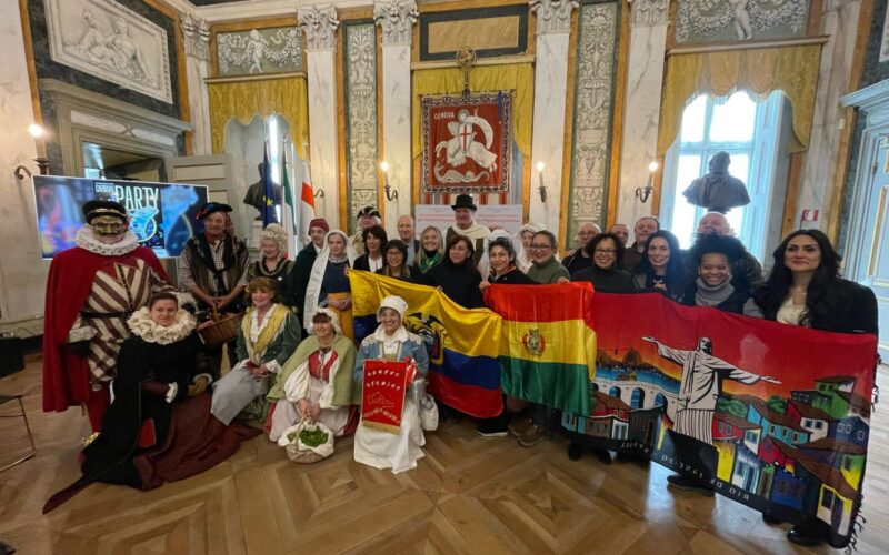 CARNEVALE A GENOVA, SI RIPARTE CON LE MASCHERE DELLA TRADIZIONE GENOVESE TRA I GIOVANI, POI LA DUE GIORNI DI EVENTI, SABATO 1 E DOMENICA 2 MARZO.