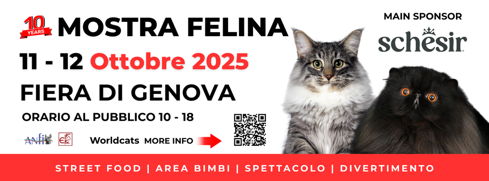 mostra felina genova 2025